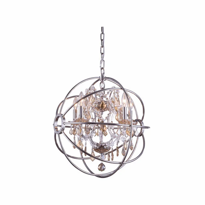 Urban Classic 1130D20PN-GT-RC Geneva Polished Nickel 20″ Drop Lighting