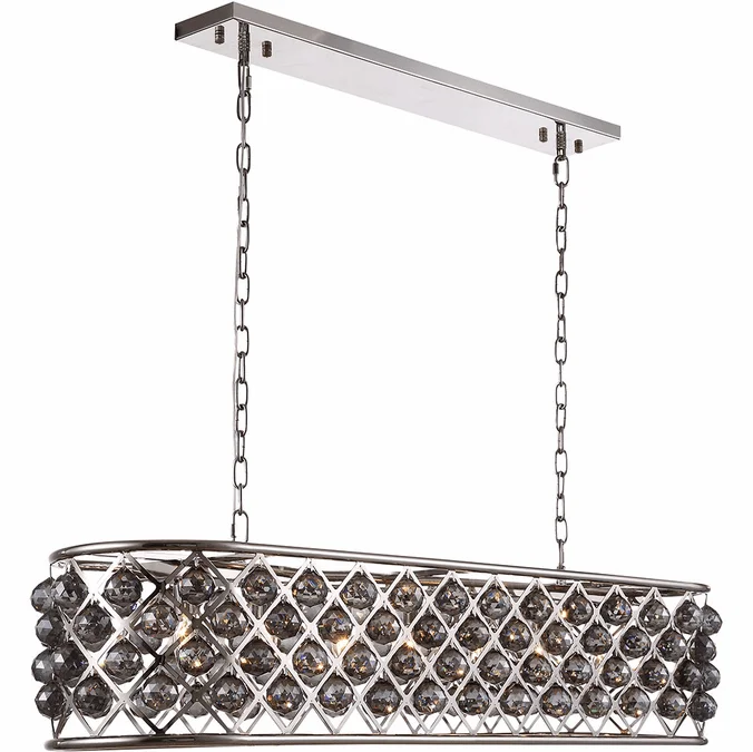 Urban Classic 1216G50PN-SS-RC Madison Polished Nickel Kitchen Island Lighting