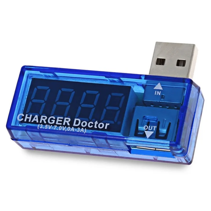 USB charger doctor battery tester power detector voltage current meter