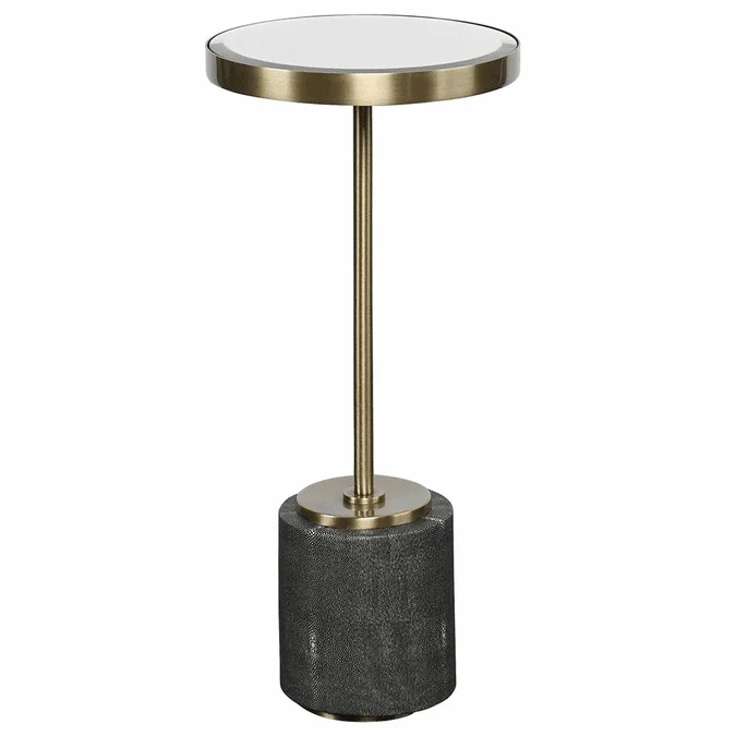Uttermost 24998 Laurier Modern Rich Brushed Brass Accent Table