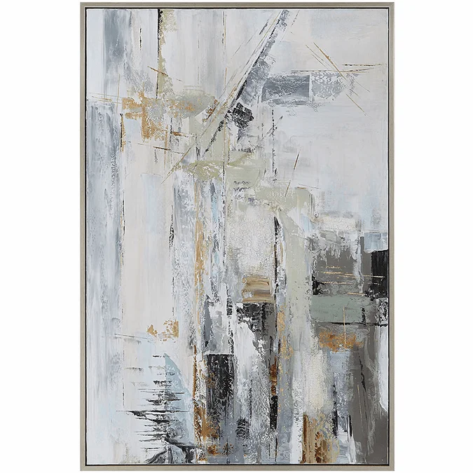 Uttermost 41442 Natural Springs Contemporary Hand Painted Canvas Wall Art