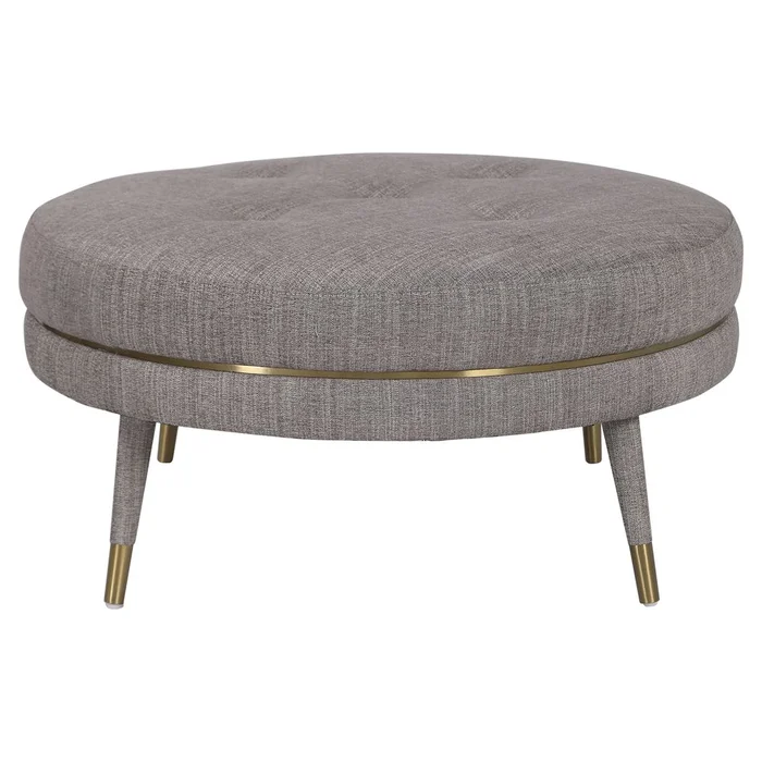 Uttermost Blake Modern Taupe Ottoman – 23524