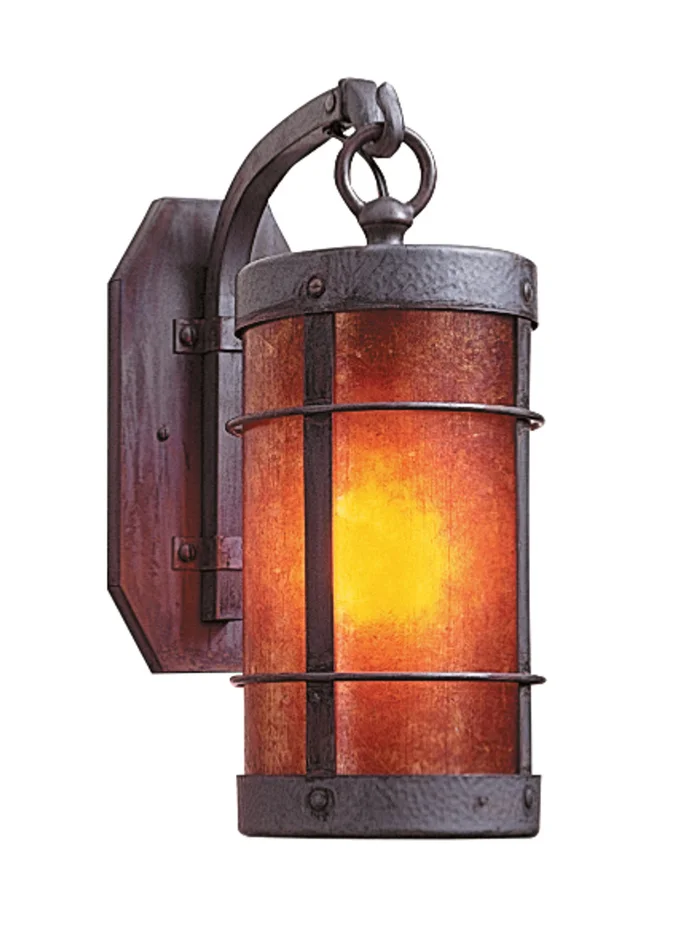 Valencia One Light Wall Mount in Mission Brown (37|VB-9NRF-MB)