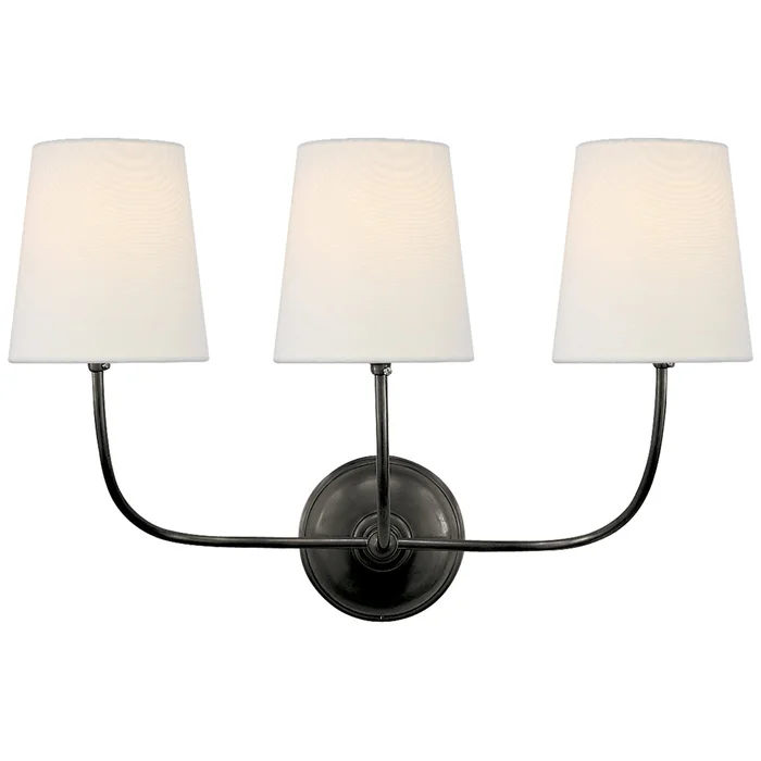 Vendome Three Light Wall Sconce