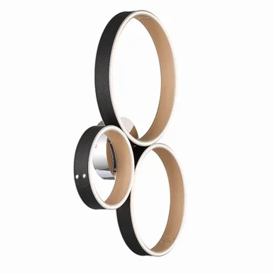 Verdura LED Flushmount in Black (40|43894-017)