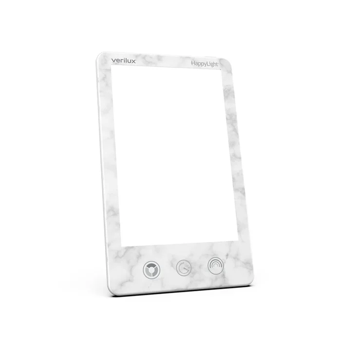 Verilux Happylight Luxe Light Therapy Lamp – Marble|Lampe de luminothrapie Happylight Luxe de Verilux – marbre
