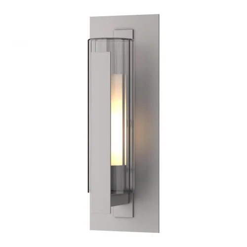Vertical Bar Fluted Glass Medium Outdoor Sconce (65|307282-SKT-14-ZU0658)