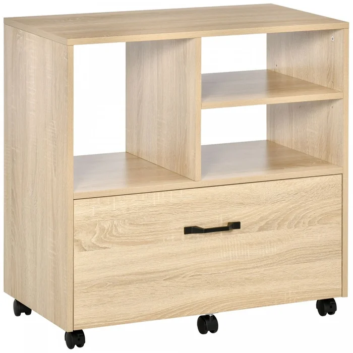 Vinsetto Filing Cabinet With Hanging Rail|Vinsetto Classeur Avec Barre De Suspension