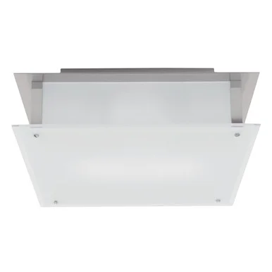 Vision SQ LED Flush Mount in Brushed Steel (18|50030LEDD-BS/FST)