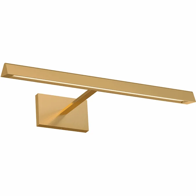 Visual Comfort Modern 700DES18NB-LED930 Dessau Modern Natural Brass LED 18″ Picture Lamp