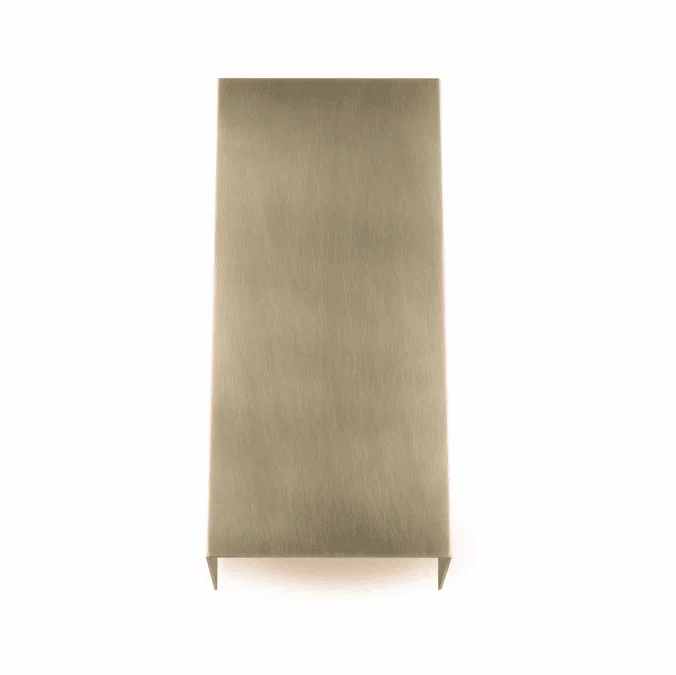 Visual Comfort Modern 700WSBMT13NB-LED930 Brompton Contemporary Natural Brass LED Medium Lighting Sconce