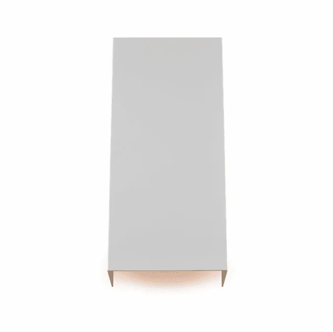 Visual Comfort Modern 700WSBMT13W-LED930 Brompton Modern Matte White LED Medium Wall Lamp