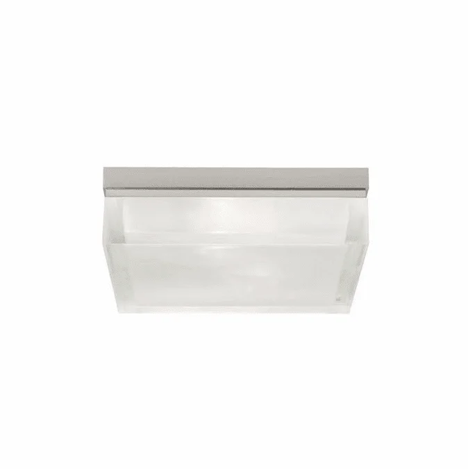 Visual Comfort Modern Boxie Flush-Mount Halogen Ceiling Light