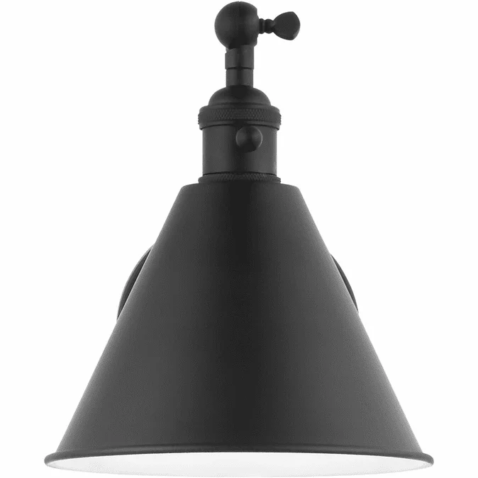 Visual Comfort Studio 4198101-112 Salem Contemporary Midnight Black Light Sconce