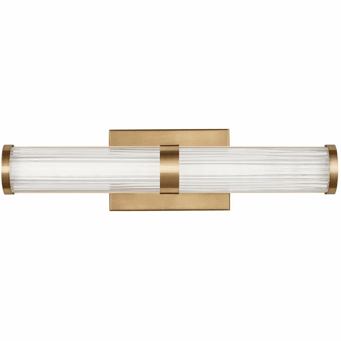 Visual Comfort Studio 4459293S-848 Syden Modern Satin Brass LED Bathroom Lighting