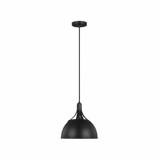 Visual Comfort Studio 6524201-112 Rockland Midnight Black Mini Pendant Light