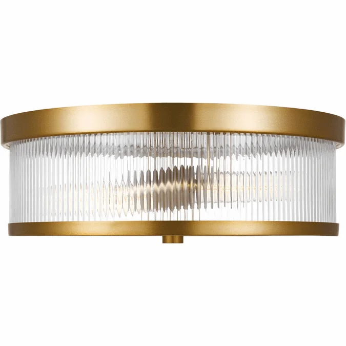 Visual Comfort Studio CF1052BBS Geneva Modern Burnished Brass Ceiling Lighting Fixture