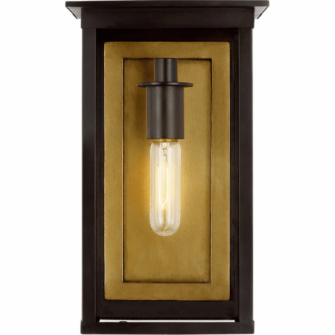 Visual Comfort Studio CO1111HTCP Freeport Modern Heritage Copper 13″ Exterior Wall Sconce