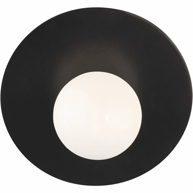 Visual Comfort Studio KW1041MBK Nodes Contemporary Midnight Black Wall Light Sconce