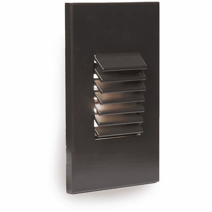 WAC Lighting 4061-BZ Contemporary Bronze LED Louvered Indoor Step Lighting