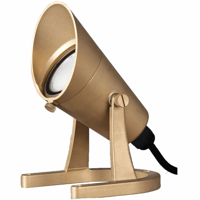 WAC Lighting 5511-30NB Contemporary Natural Brass LED Landscape Spread Lighting