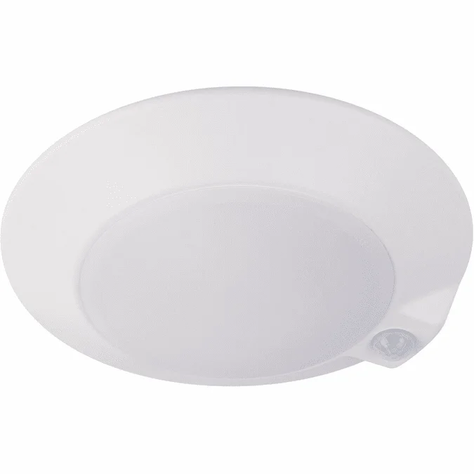 WAC Lighting FM-306MS-930JB-WT Disc Modern White LED 7.4″ Ceiling Light Fixture