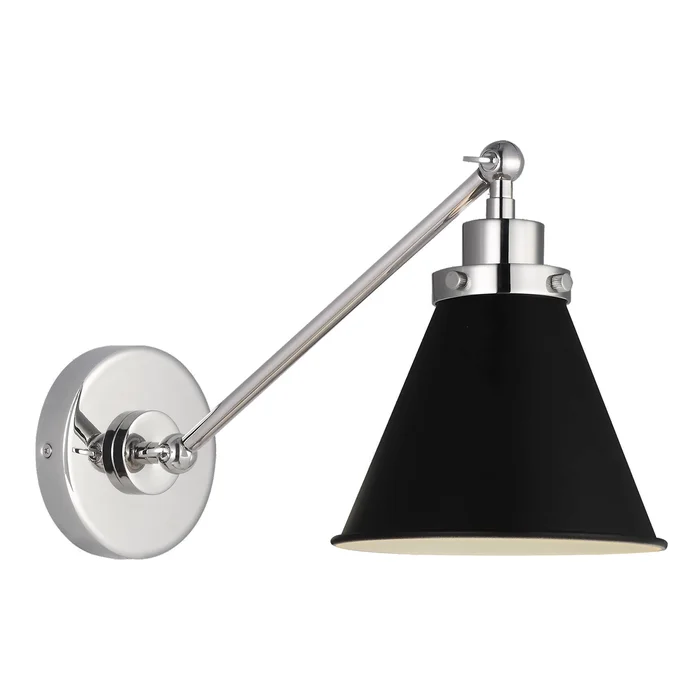 Wellfleet Single Arm Cone Task Sconce