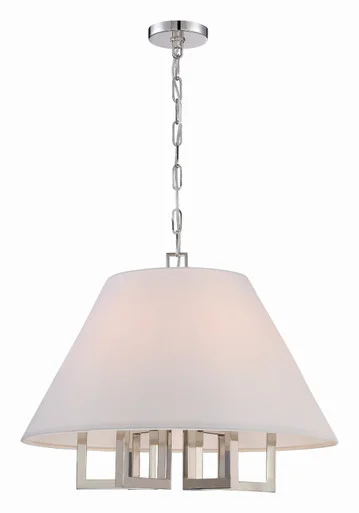 Westwood Six Light Chandelier in Polished Nickel (60|2256-PN)