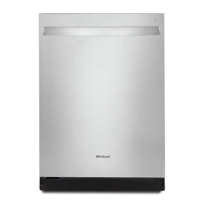 Whirlpool 24 51 dBA Built-In Top-Control Dishwasher with Third Rack – Fingerprint Resistant Stainle | Lave-vaisselle encastr Whirlpool de 24po et de 51dBA avec commandes sur le dessus et 3epanier –