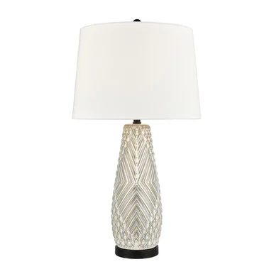 Whitland One Light Table Lamp in Gray Glazed (45|S0019-9491)