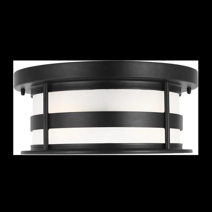 Wilburn Two Light Outdoor Flush Mount