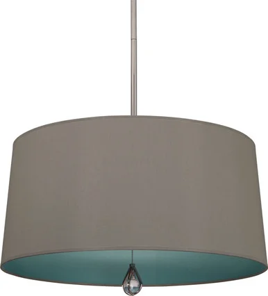 Williamsburg Custis Three Light Pendant in Polished Nickel (165|WB331)