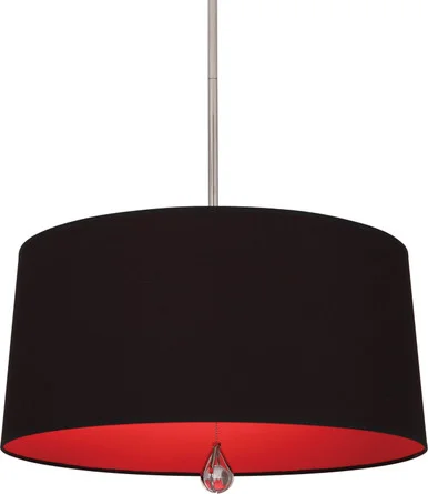 Williamsburg Custis Three Light Pendant in Polished Nickel (165|WB339)