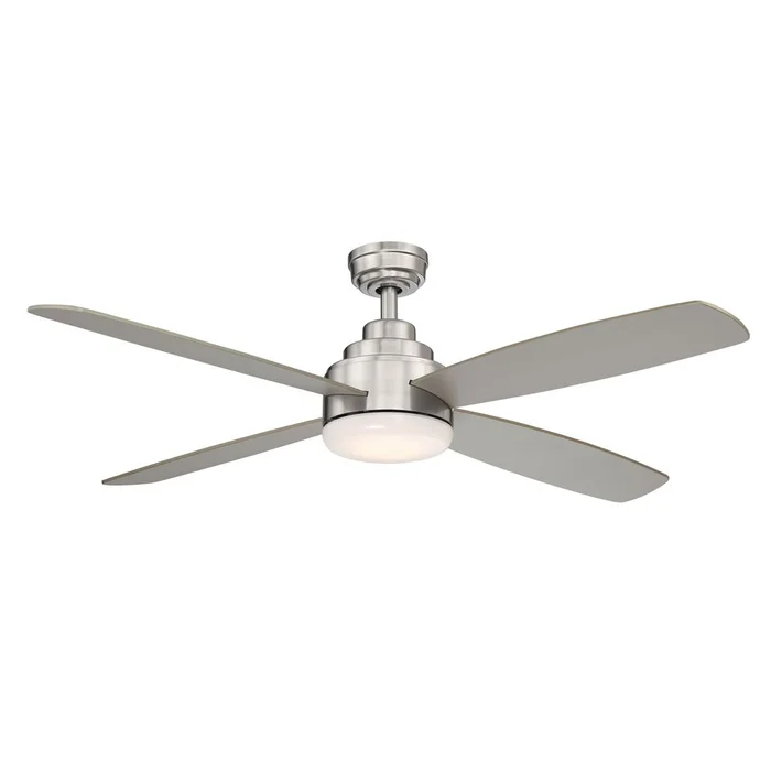 Wind River Aeris LED Ceiling Fan – Stainless Steel – WR1602SS