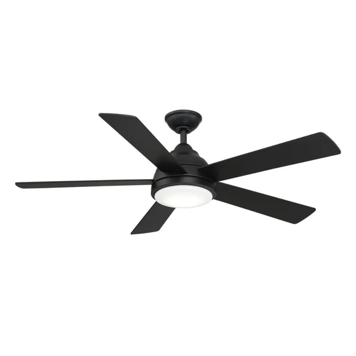 Wind River Neopolis 1-LT 52″ LED Ceiling Fan – Matte Black – WR1476MB