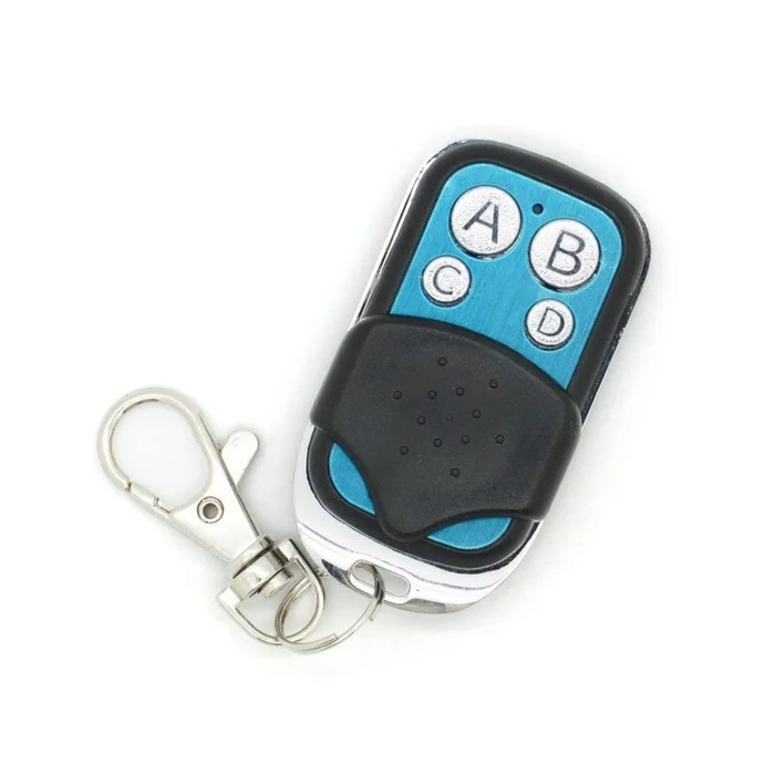 Wireless remote control 433MHz, keychain, 4 buttons