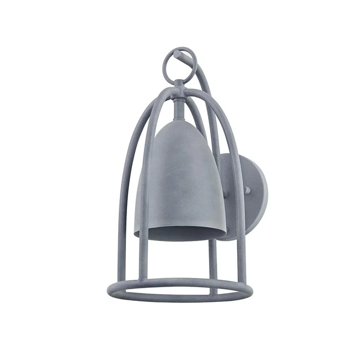 Wisteria One Light Outdoor Wall Sconce in Weathered Zinc (67|B1101-WZN)
