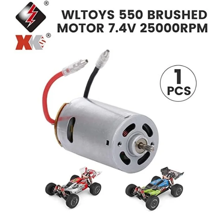 WL 1308 Motor 550 144001 124018 124019 4WD High Speed Racing RC Car