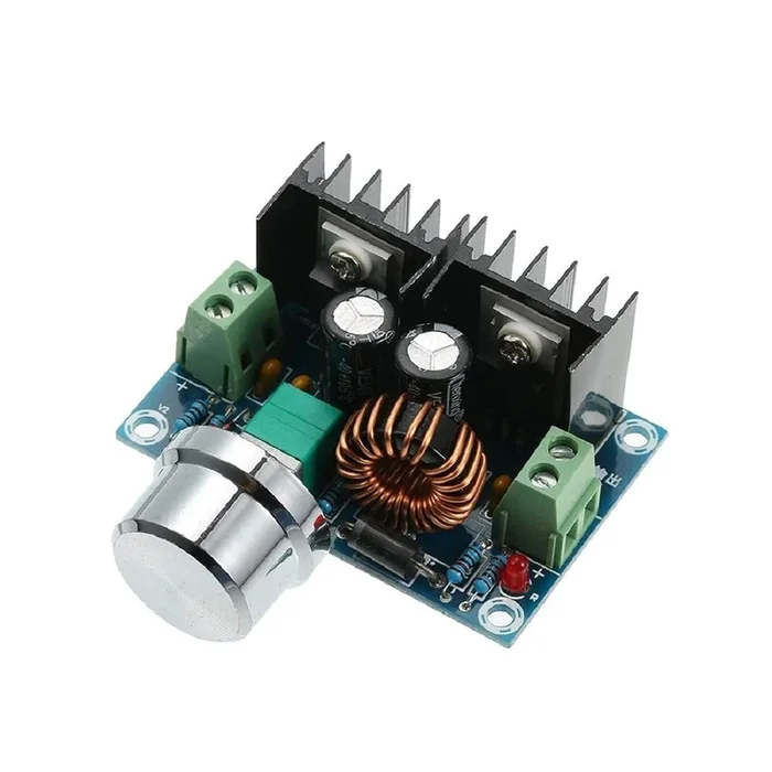 XH-M401 Mini Voltage Reducer Regulator DC 4-40V 12V 24V Step Down to 2-36V Buck Converter Board 8A Volt Transformer Power Supply XL4016E1