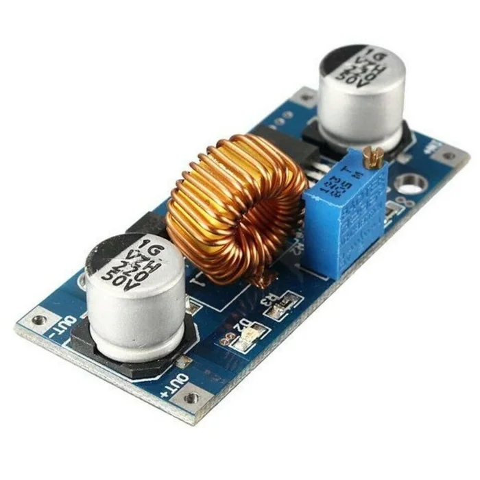 XL4015 5A DC-DC Step Down Adjustable Power Supply Buck Module LED w/ Heatsink