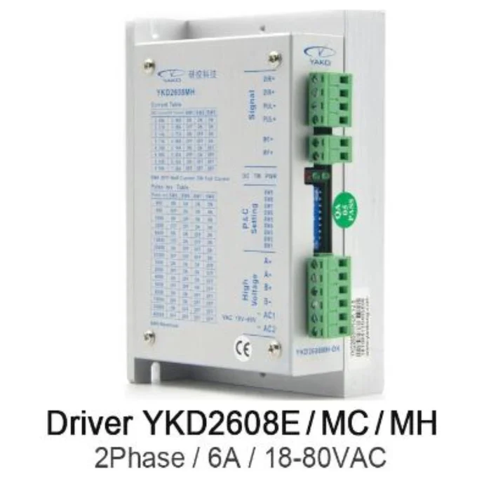 YAKO 2phase Stepper Motor Driver YKD2608E Match with 57 86 Serial use For CNC Router Engraving Machine