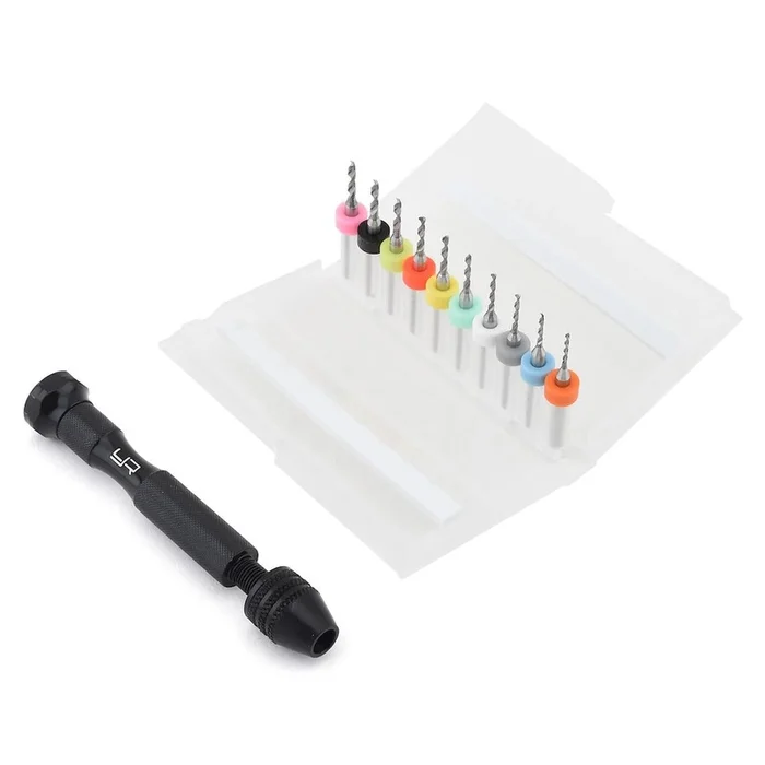 Yeah Racing Steel Twist Drill Set (10) (1.1-2.0mm)