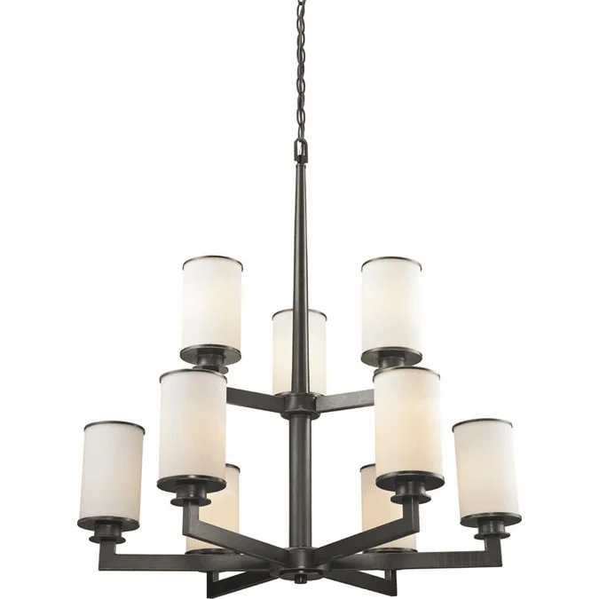 Z-Lite 413-9 Savannah Olde Bronze 29″ Wide Chandelier Lighting
