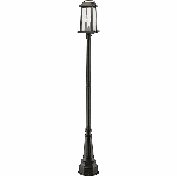 Z-Lite 574PHMR-564P-ORB Millworks Oil Rubbed Bronze Exterior Landscape Lighting Fixture