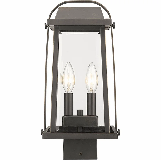 Z-Lite 574PHMS-ORB Millworks Oil Rubbed Bronze Outdoor Post Mount