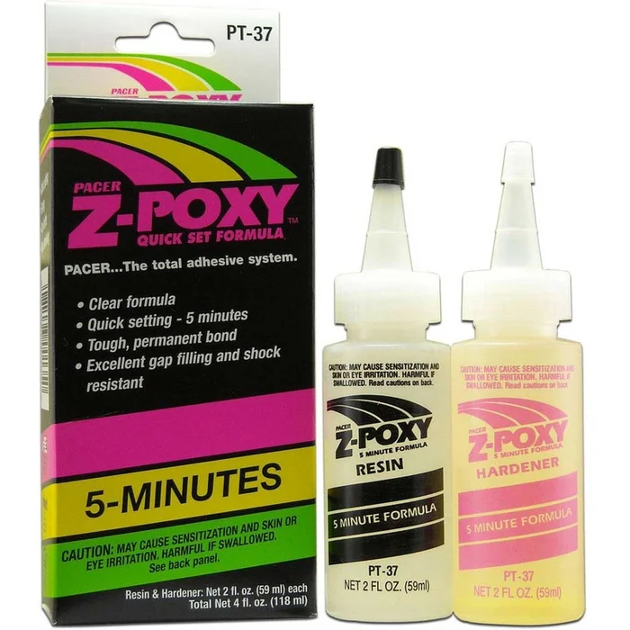 Z-Poxy 5 Minute Epoxy, 4 oz