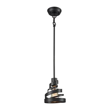 Zabrina One Light Mini Pendant in Oil Rubbed Bronze (45|65181/1-LA)