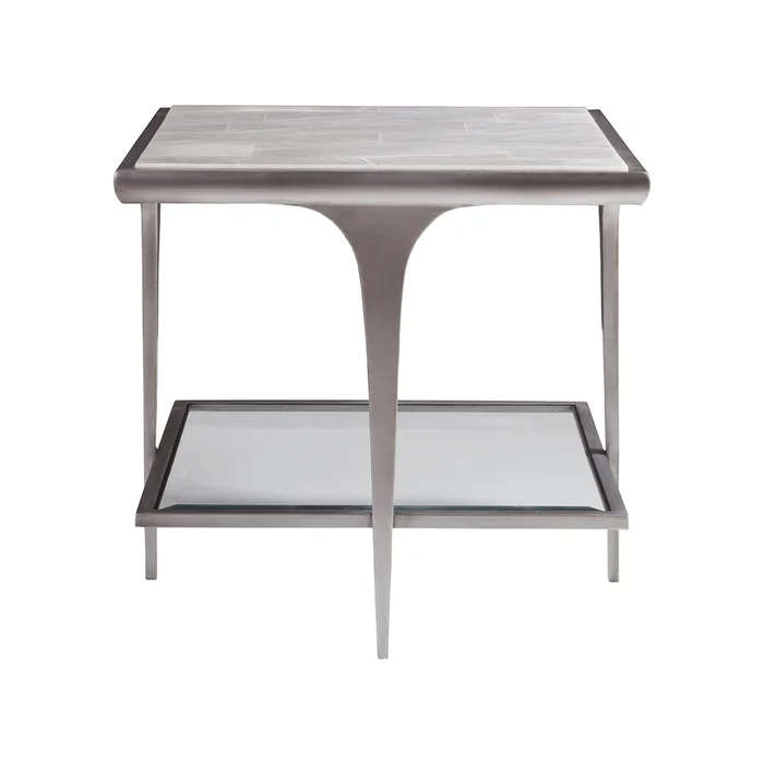 zephyr square end table